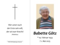 eine Anzeige