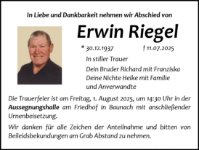 eine Anzeige