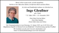 eine Anzeige