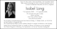 eine Anzeige