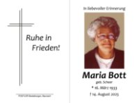 eine Anzeige