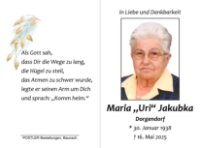 eine Anzeige