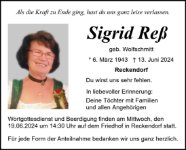 eine Anzeige