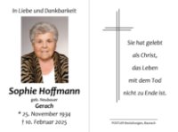 eine Anzeige